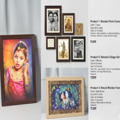 Natural Collection Frames