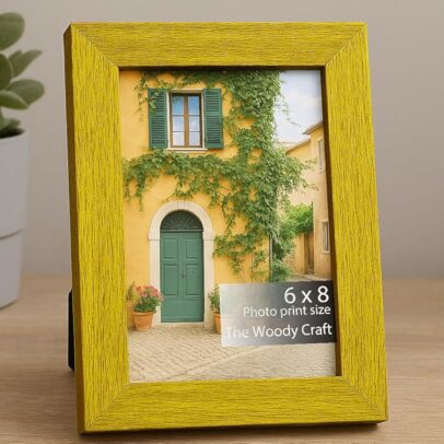wooden photo frame – light oak finish